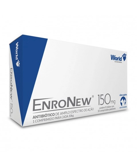 Antibiótico EnroNew 150mg