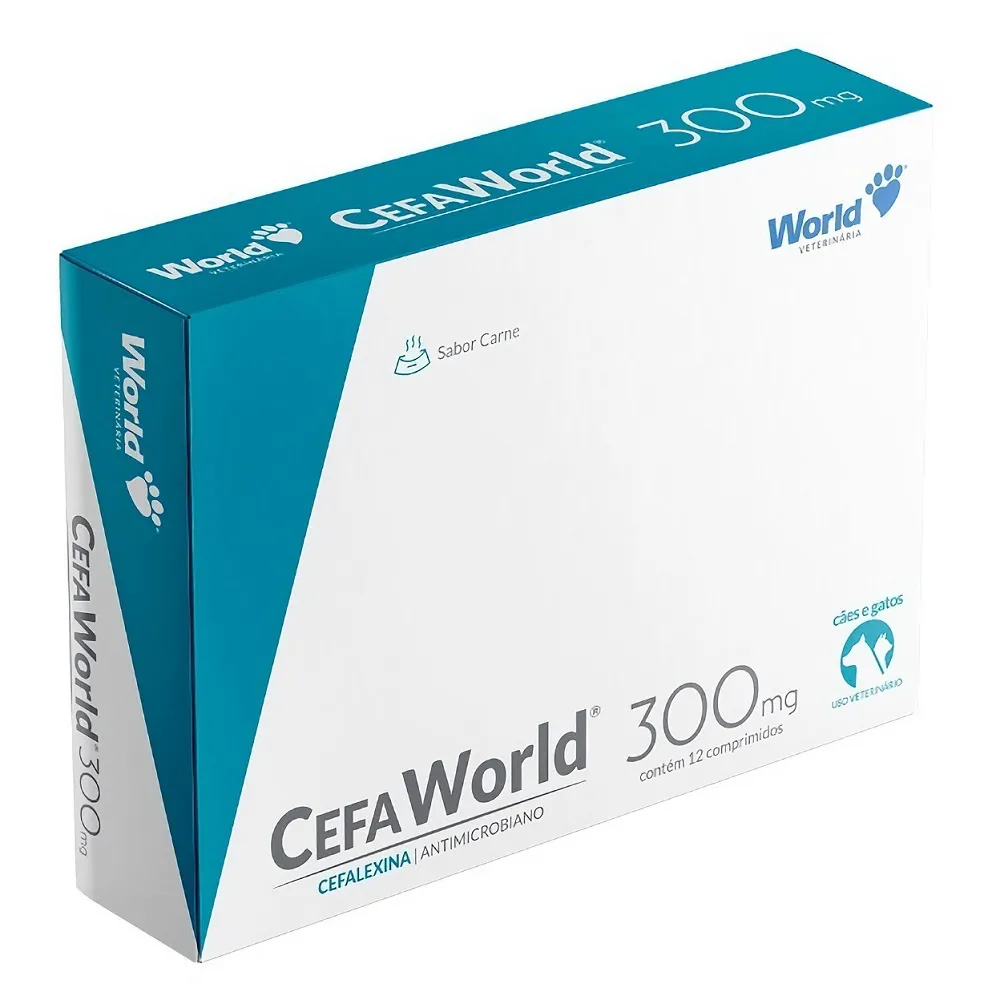 Antiicrobiano CefaWorld 300mg