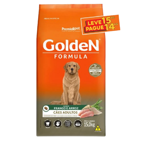 Golden Fórmula Frango e Arroz 15kg