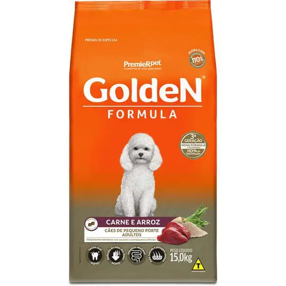 Golden Carne e Arroz 15kg