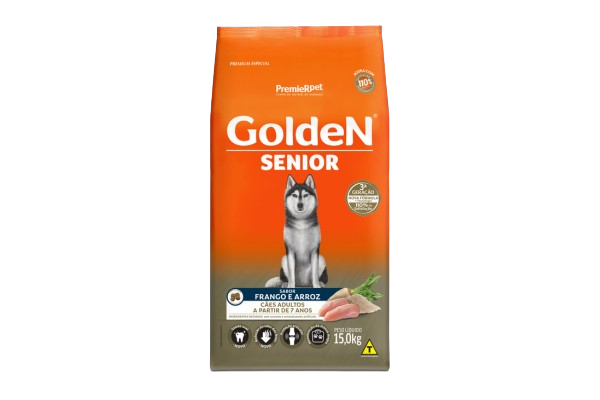 Golden Sênior Porte Médio/Grande 15kg
