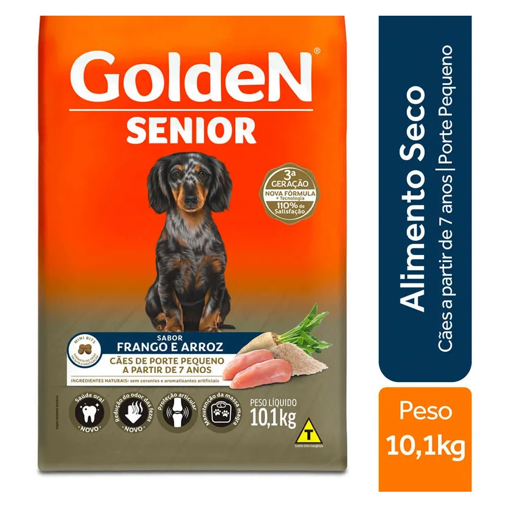 Golden Sênior Porte Pequeno 10kg