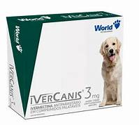 Ivercanis 3mg Pulga, Carrapato, Verme e Sarna
