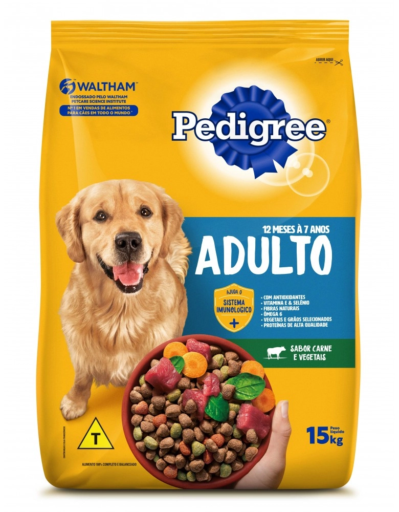 Pedigree Carne e Vegetais 15kg