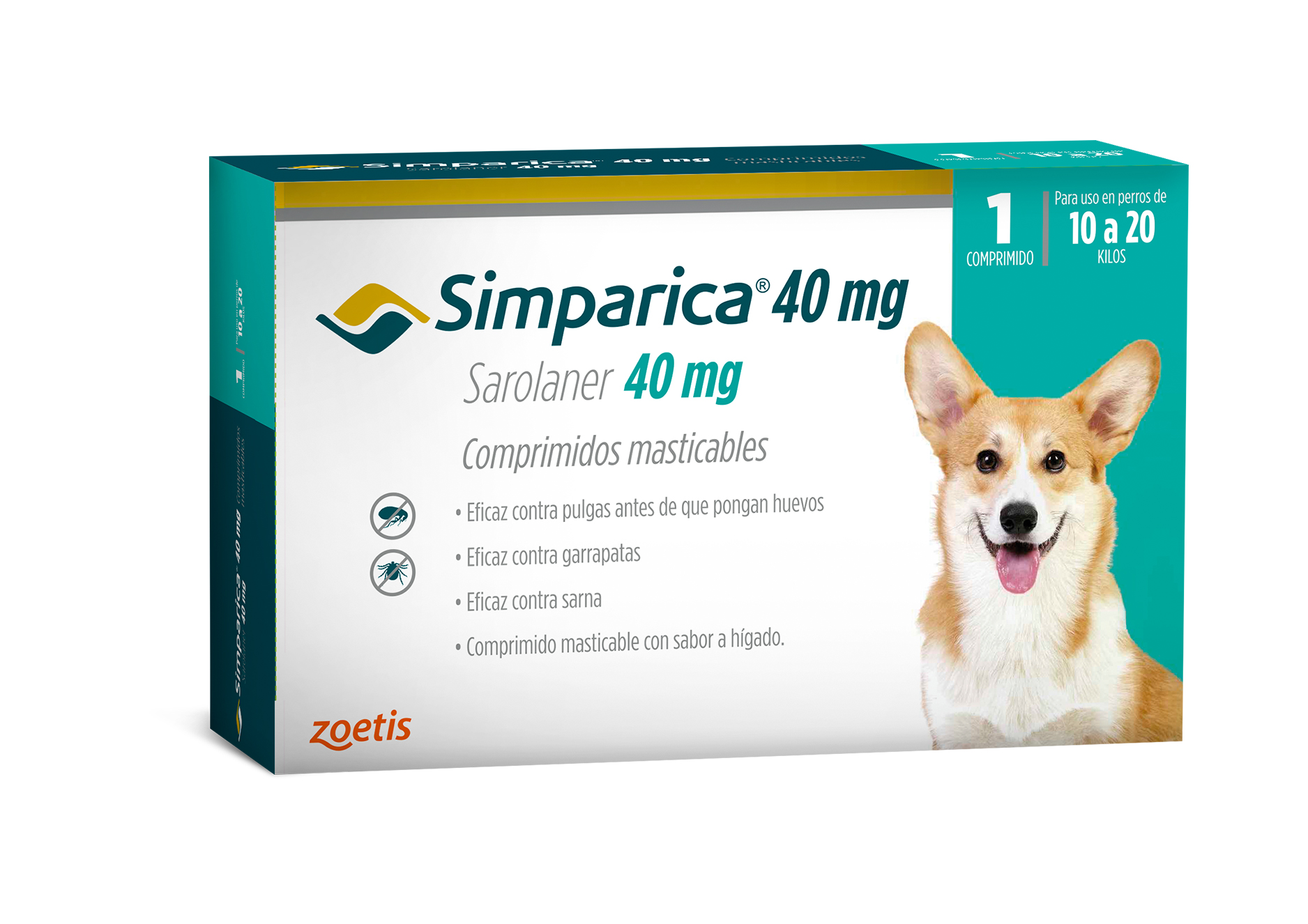 Simparic 10,1 a 20kg