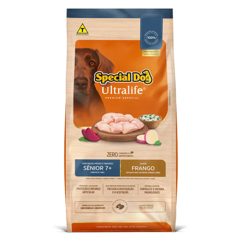 Special Dog Sênior Porte Médio/Grande 15kg