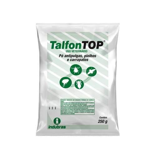 Talfon Top 250g Pó Antipulgas, Piolhos e Carrapatos