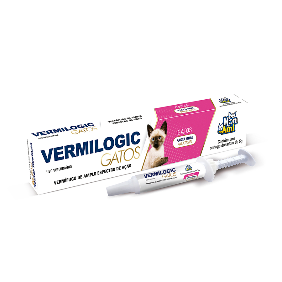 Vermilogic Gatos Pasta Oral